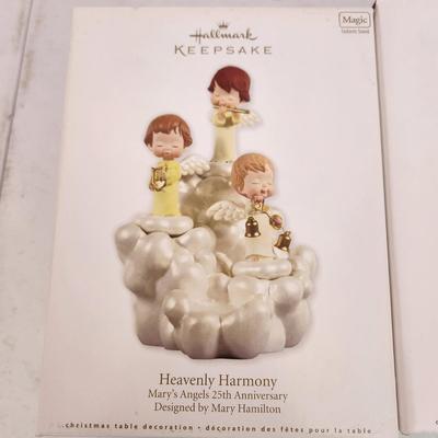 Lot of 2 Hallmark Keepsake Christmas Tree ornaments Magic Heavenly Harmony by Mary Hltonami