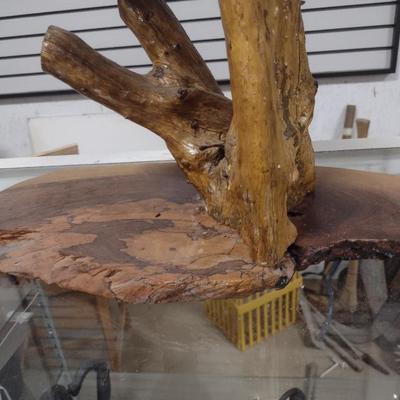 Hand Carved Eagle Statue by Terry Rauffer