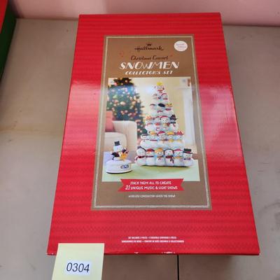 Hallmark Christmas Concert Snowmen Collector's Set