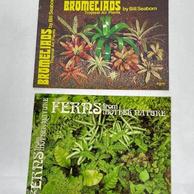 1976 Plant Booklets: Bromeliads and Ferns