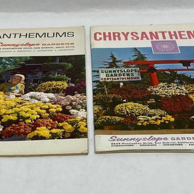 Sunnyslope Gardens 1966 and 1967 Chrysanthemums Catalogs