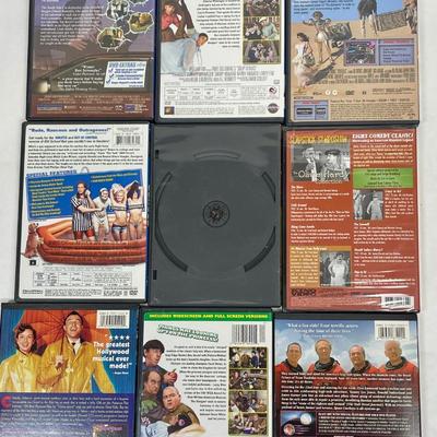 Lot of 9 DVD Movies - Comedies, Musicals and Action Movies
