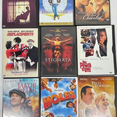 Lot of 9 DVD Movies - Horror, Dramas, and Fantasy Movies