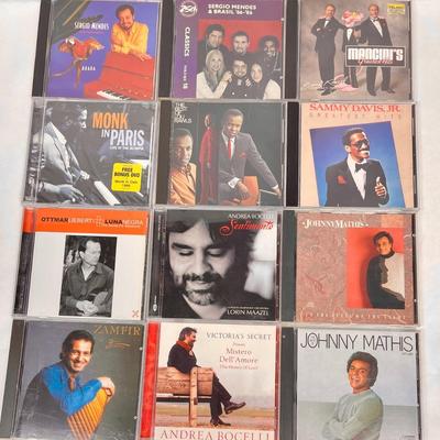 CD Lot #1 of 12 Mixed Music Discs