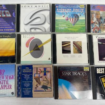 CD Lot #4 of 12 Mixed Music Discs