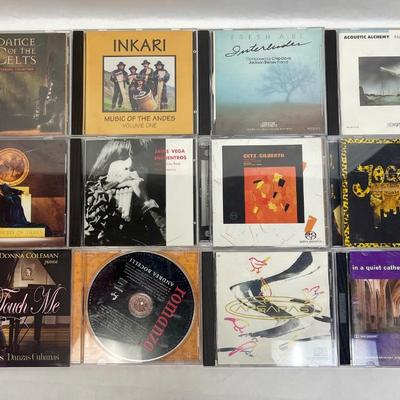 CD Lot #8 of 12 Mixed Music Discs
