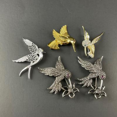 -147- BROOCH | Miscellaneous Humming Bird Pins