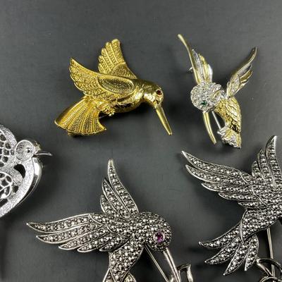 -147- BROOCH | Miscellaneous Humming Bird Pins
