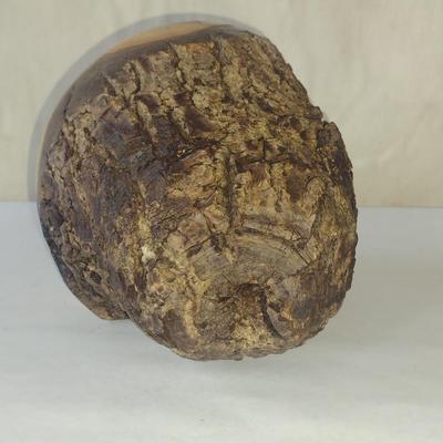 Turned Wooden Clock by Bobby Phillips- Walnut and Ebony (#59).