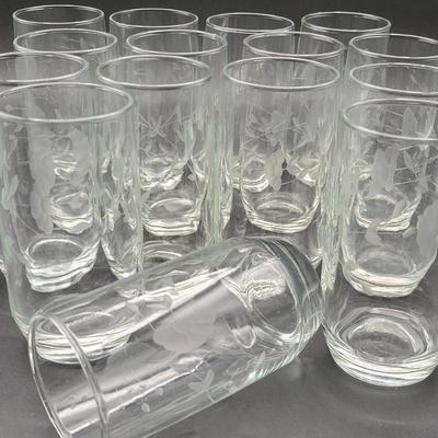 15 Princess House Heritage 5" Tumblers