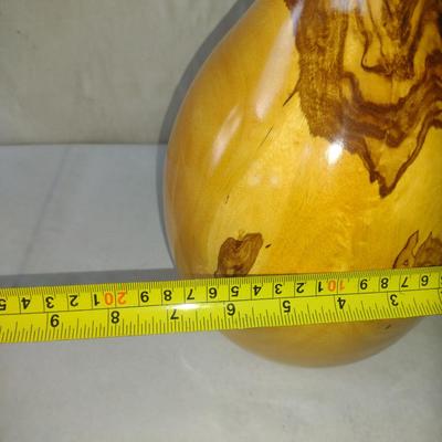 Turned Wooden Vase by Bobby Phillips- Australian Chestnut (#62).