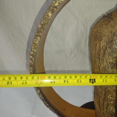 Turned Wooden Sculpture Titled 'Embryo II' by Bobby Phillips