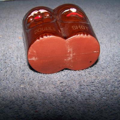 LOT 48 GREAT MID CENTURY REDWARE BAR SHOT GLASSES JAPAN