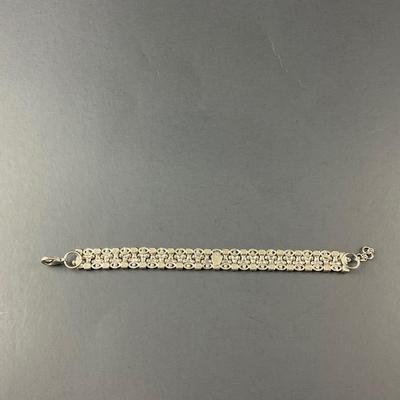 -161- SORRELLI | Green Colored Rhinestone Bracelet | Marked