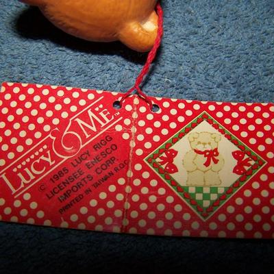 LOT 51 ADORABLE COLLECTABLE LUCY & ME BEARS--DOLL/2 SLED/ANGEL