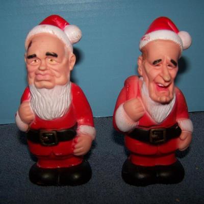 LOT 53 GREAT COLLECTABLE POLITICAL SQUEAKY TOYS GEORGE BUSH & M GORBACHEV