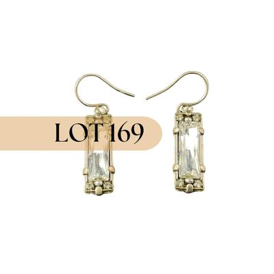 -169- FIREFLY | Rhinestone Drop Earrings