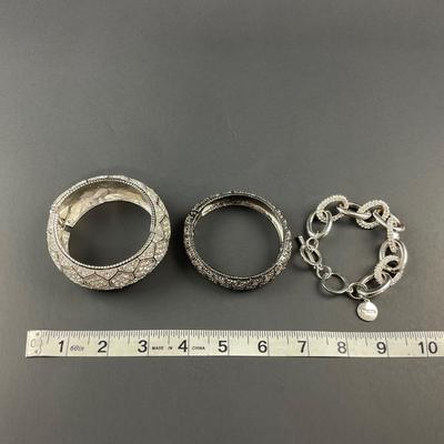 -172- COSTUME JEWELRY | Miscellaneous Rhinestone Bracelets
