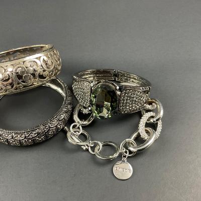 -172- COSTUME JEWELRY | Miscellaneous Rhinestone Bracelets
