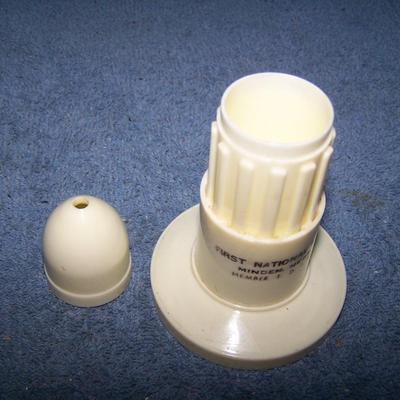 LOT 57 GREAT VINTAGE ADVERTISING--KEEN KUTTER/KENDALL/BAKER CHOCOLATE/GREELEY-SHADY BROOK DAIRY/NE TOOTHPICK HOLDER