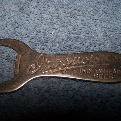 LOT 58 VINTAGE ADVERTISING METAL OPENERS--BEER/COKE/PAINT