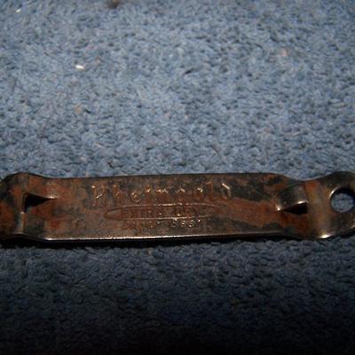 LOT 58 VINTAGE ADVERTISING METAL OPENERS--BEER/COKE/PAINT