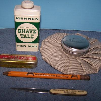 LOT 59 GREAT VINTAGE ADVERTISING ITEMS & PRODUCTS