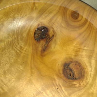 Set of Three Turned Wooden Bowls