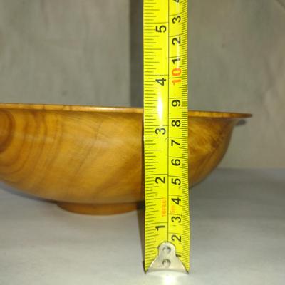 Set of Three Turned Wooden Bowls