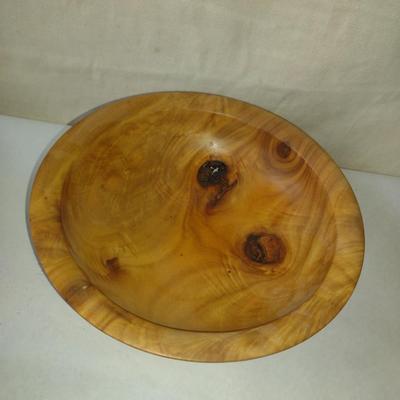 Set of Three Turned Wooden Bowls