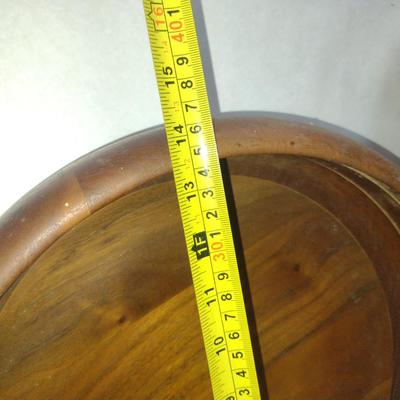 Set of Three Turned Wooden Bowls