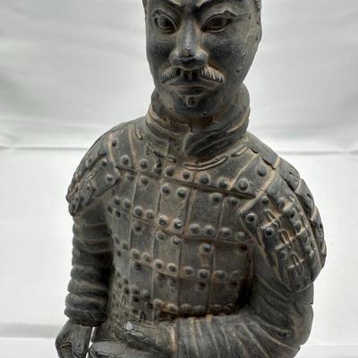 Modern Chinese Terracotta Emperor Warrior Officer Figure-local pickup and shipping available