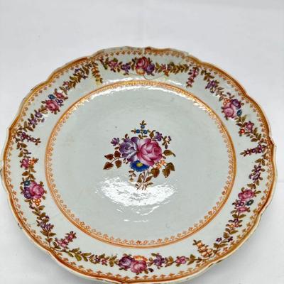 Chinese Export Plate-local pickup and shipping available