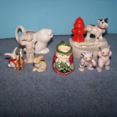 LOT 68 MID CENTURY MINI FIGURINES