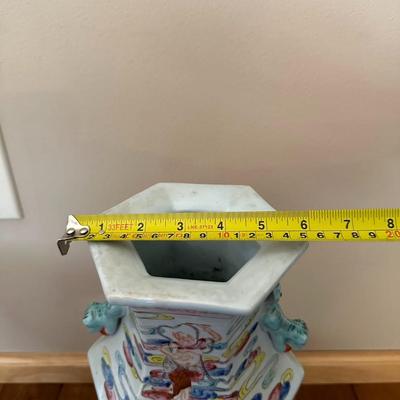 Large Chinese Vintage Vase with Figures-local pickup and shipping available