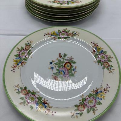 Japanese Porcelain Plates- 7 Set local pickup and shipping available