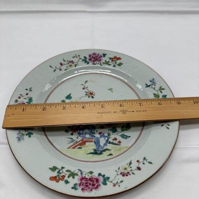 Chinese Export Porcelain Plate 9"-local pickup and shipping available