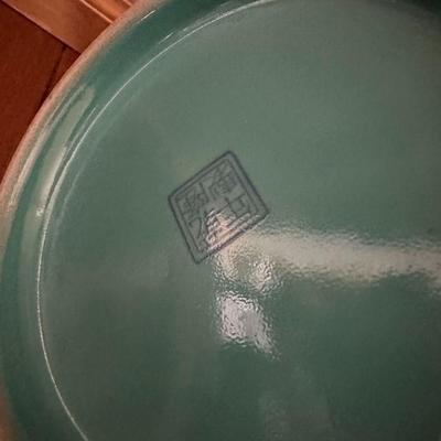 Pair of Chinese Vintage Porcelain Enamel Colour Bottle Vase With Four Characters Mark-local pickup and shipping available