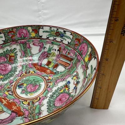 Large chinese punch bowl