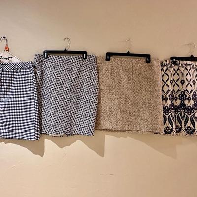 SKIRTS!!!! JCREW, ANN TAYLOR, LOFT SIZE 12
