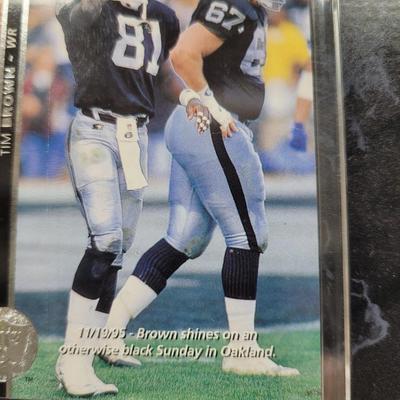 Tim Brown Raiders Plaque