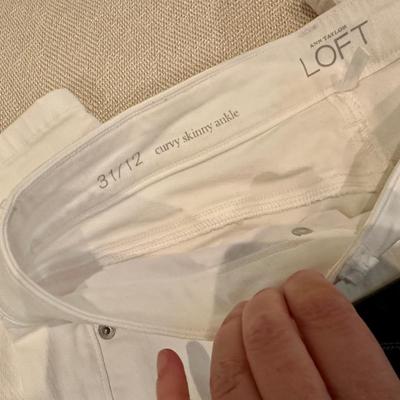 3 PAIRS OF LOFT JEANS SIZE 12