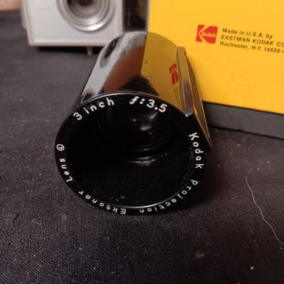 VINTAGE POLAROID 101 LAND CAMERA AND POLAROID J33 CAMERA