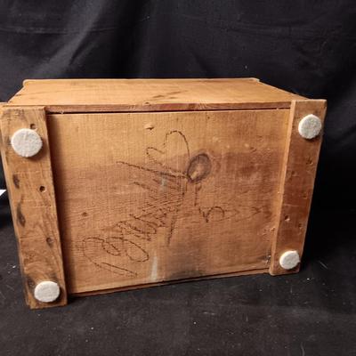 WOODEN FRUIT CRATE