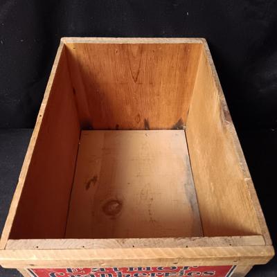 WOODEN FRUIT CRATE