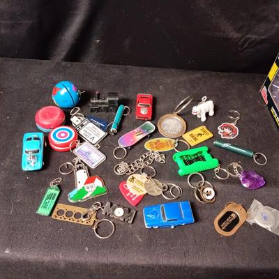 KEYCHAINS AND SMALL TOYS