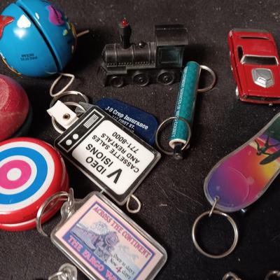 KEYCHAINS AND SMALL TOYS