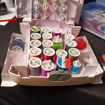 SEWING NOTIONS, SHARK EURO PRO X SEWING BOX AND MORE