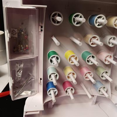 SEWING NOTIONS, SHARK EURO PRO X SEWING BOX AND MORE