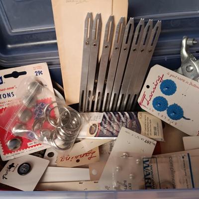 SEWING NOTIONS, SHARK EURO PRO X SEWING BOX AND MORE